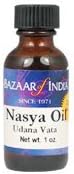 Nasya Oil Udana Vata - Used for allergies, colds, sinus problems, neck stiffness, 1 fl.oz,(Bazaar of India) by Bazaar of India