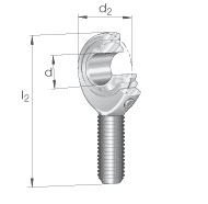 INA GAKL10-PB Plain Bearing Rod End
