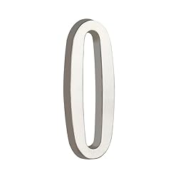 HASWARE 4 Inch Self Adhesive House Number, Modern