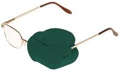 Dark Green Eyeglass Patch