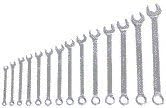 Pittsburgh Professional 14 Piece SAE V-Groove Combination Wrench Set