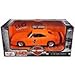 Maisto New 1:25 W/B Harley Davidson Collection - Orange 1969 Dodge Charger R/T Diecast Model Car