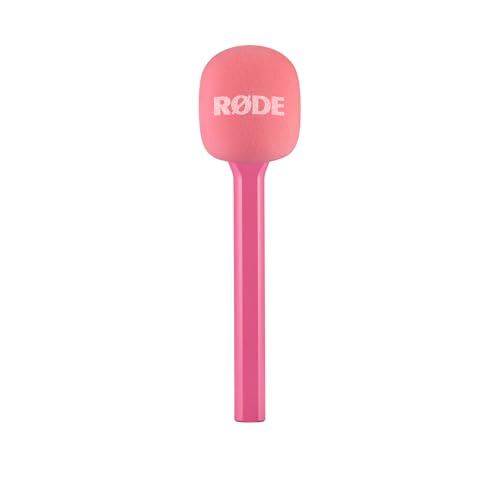 RØDE Interview GO Handheld Adaptor Wireless Microphones (Pink)