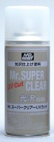 GSI Creos Mr.HOBBY surface finish for the Court Mr. super clear UV cut (gloss) 170ml containing