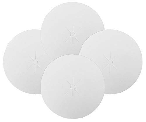 Simply Soson 112 Vigil Candles with Drip Protectors for Devotional Candlelight Vigil Service, Box of 112 Candles, Unscented White 5" H X 5/8" D | Unscented | No Smoke Code 2351