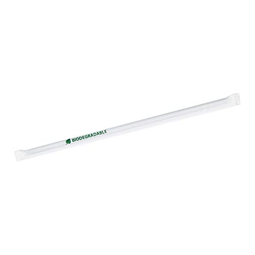BIOZOYG Knick Trinkhalme umweltfreundlich 20 cm Ø 0,5 cm PLA grün Naturstrohhalme aus Bio-Kunststoff I Party… – Bild 4