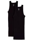 2(X)IST mens Essential Cotton Square Cut Tank