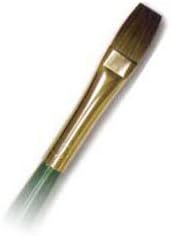 Royal Economy Natural Hair 1/2Inch Flat Brush - Artist Paint Brush - R70-1/2Inch - 12 Pack