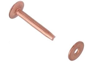 ZELIKOVITZ #14 Copper Rivets & Burrs 3/4" 50 Pack