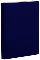 Paperthinks Navy Pocket Ruled Recycled Leather Notebook, 3.5 x 5-inches ,PT90203