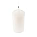 Super Z Outlet Unscented Pillar Candles for Weddings, Home Decoration, Relaxation, Spa, Smokeless Cotton Wick (12, Ivory, 3