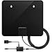 TV Antenna, Indoor Amplified HD Digital TV Antenna, 60 Mile Range with Detachable Amplifier Signal Booster, Super Fun and Free for Life