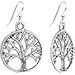 Body Candy Tree of Life Dangle Earrings