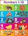 Scholastic Teacher's Friend Numbers 1-10 Chart, Multiple Colors (TF2505)