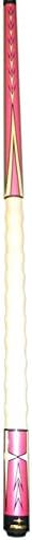 Stealth Cues - Pink and White - Dooley Handle Grip Canadian Maple Wood, 19oz