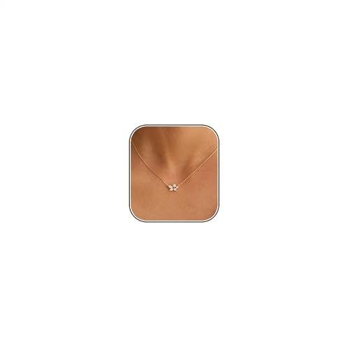 Dainty Gold Necklace for Women,Pearl Pendant Drop Necklace Gold Jewelry at Amazon