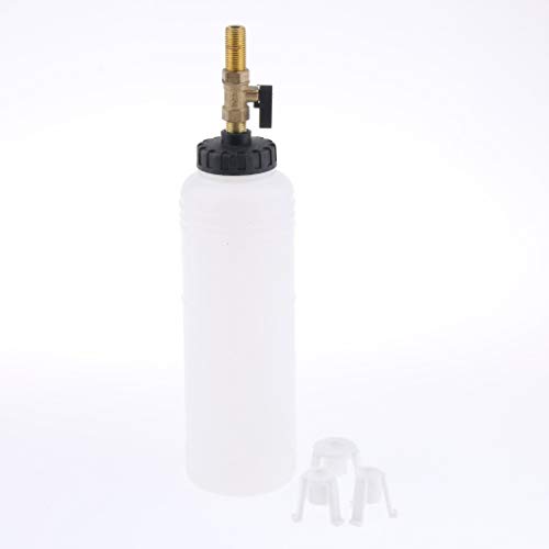 Baosity 1L Air Brake Clutch Bleeder Kit Pneumatic Vacuum Hydraulic Fluid Fill Bottle