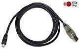 USB Programming Cable USB-1 for Uniden Scanner Radio, PC Interface Cable, USB to MINI4P, Serial Chip, USB-1 Compatible EZSync504