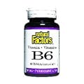 Natural Factors - Vitamin B6 Pyridoxine HCL 50mg - 90 Count
