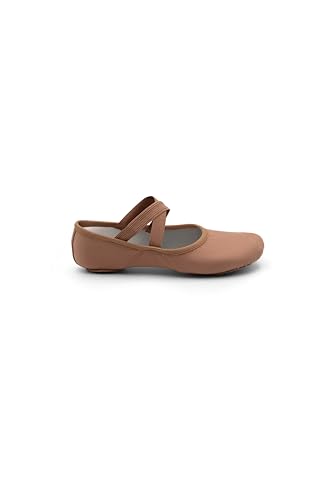 Capezio Hanami® Canvas Ballet Shoe, Light Suntan, 13W