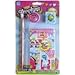 Shopkins 4 Pieces Stationary Set Includes Notepad Eraser Pe