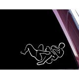 Arm Bar Jiu-Jitsu MMA UFC Decal Vinyl Sticker|Cars Trucks Vans Walls Laptop|WHITE|5.5 in|CCI389