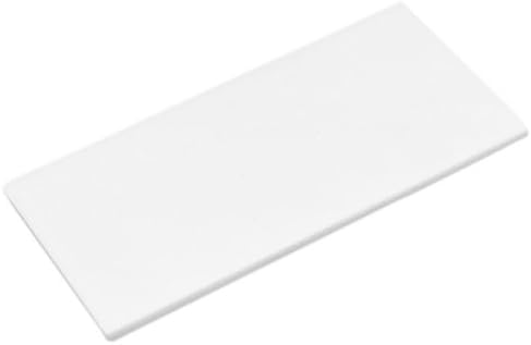 CoorsTek 65482 High-Alumina Rectangular Plate, 197mm Long, 147mm Wide, 5mm Thick