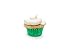 Fox Run Green Foil Disposable Bake Cups, 1.75 x 1.75 x 1