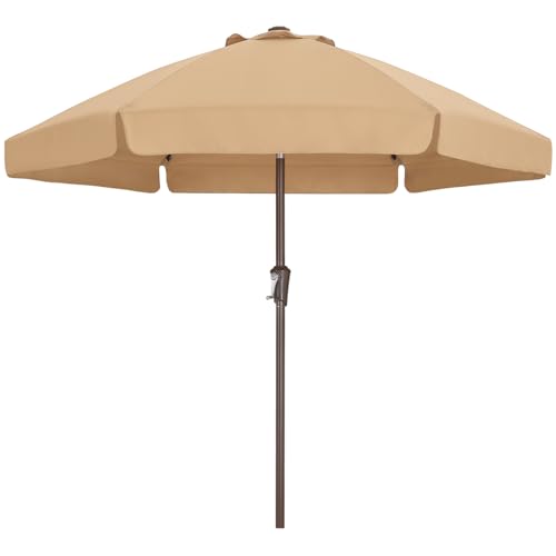 ABCCANOPY 7.5ft Scalloped Patio Umbrella, Outdoor Table Umbrella with Tilt and…