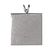 Fuseworks Silver Square Pendant Plate, 4-Pack