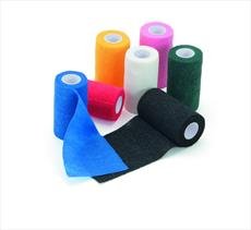 The Saddlery Shop HyHealth Sportwrap Vetwrap Style Bandage Black 10cm x 450cm