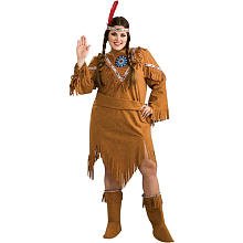 Rubie's Costume Co. Women's Plus Size Native American Girl Costume