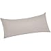 AmazonBasics Ultra-Soft Body Pillowcase - Breathable, Easy to Wash - 55