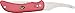 Outdoor Edge SwingBabe, SP-30N, Double Blade Hunting Knife with Rotating Skinning and Gutting Blade, Pink with Black Sheath