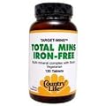 Target Mins - Total Mins (Iron-Free)