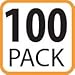 Fosmon #0 Extra Wide Kraft Bubble Mailer 6.5x10 6x10 (100 Pack), Padded Strong Adhesive Shipping Mailing Envelopes for Book, Game, Jewelry, Gift, Card