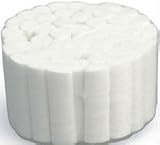NTC Dental Cotton Rolls 40 Pack 100% Premium Cotton Highly Absorbent White view 3