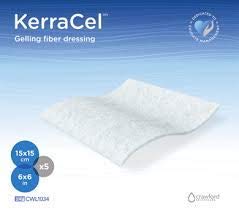 Kerracel Gelling Fibre Dressing 15cm x 15cm (x5)