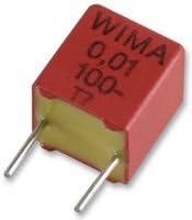 WIMA FKP2C021001G00JSSD CAPACITOR PP FILM 0.01UF, 63V, 5%, RADIAL (5 pieces)