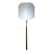 Winco App-36 Pizza peel Over All Size 36"Long, 12"X14" Blade Size With Wooden Handle
