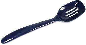 Gourmac Cobalt Blue Melamine Mini Slotted Spoon 7.5