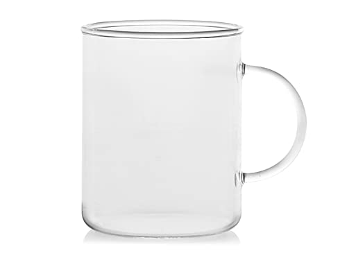 H&H Set 6 mug in vetro borosilicato cl 40