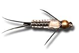 BH Woven Stonefly Nymph - Black Fly Fishing Fly