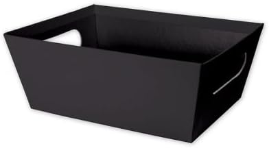 Solid Color Specialty & Event Boxes - Black Market Trays, 9 x 7 x 3 1/2" (6 Trays) - BOWS-MKTLG-12