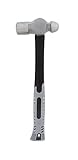 ABN Ball Pein Hammer 32 oz - Fiberglass Handle & Carbon Steel Head for Metal Rivet, Chisel, Punch Peins
