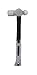 ABN Ball Pein Hammer 32 oz Once – Fiberglass Handle & Carbon Steel Head for Metal Rivet, Chisel, Punch Peins
