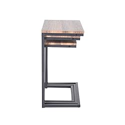 Zenvida Nesting Side/End Tables Set of 3 Modern