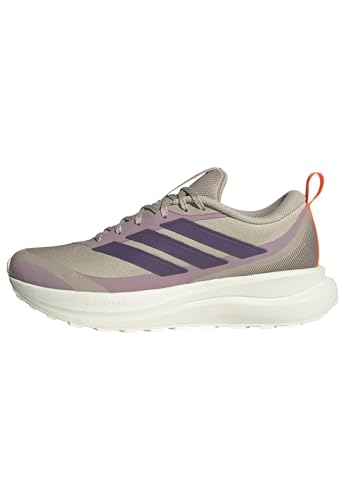 adidas Women's Run Falcon 6 All Terrain, Khaki/Violet/Magic Mauve, 5.5