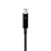 Apple Thunderbolt Cable 0.5 m, Black (MF640ZM/A)