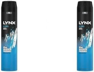Lynx Ice Chill 48h Deodorant Body Spray 250ml Pack of 2